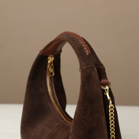 Suede Soft Rounded Bag