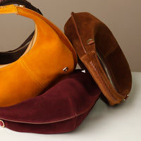 Suede Soft Rounded Bag
