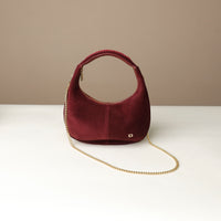 Suede Soft Rounded Bag