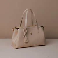 satchel-handbag-solene-bag-arena-beige-leather-straps-front-lateral-view