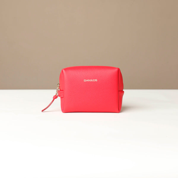 Mini Emma Toiletry Bag - Tomatoe Red