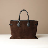 Suede Saule Tote Bag