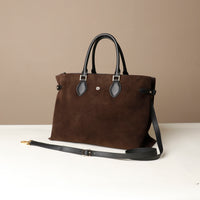 Suede Saule Tote Bag