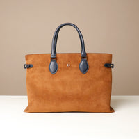 Suede Saule Tote Bag