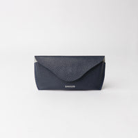 Fard Glass Case - Pebble Dark Blue with Cracked Gray