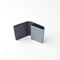 RFID Blocking Card Case Wallet - Epi Dark Blue with Napa Dark Blue