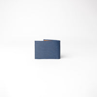 Royal Billfold Lux Wallet - Blue Epi with Napa Tan