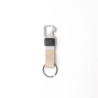 Bottle Opener Key Fob With Led Light - Beige Napa
