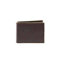 Money Clip Steven - Brown with yellow