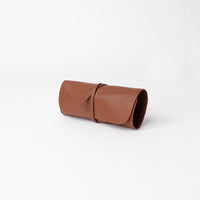 Tech Pouch Holder - Pebble Brown