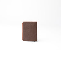 RFID Blocking Card Case Wallet - Pebble Brown with Napa Brown