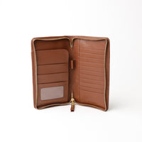 Alexander Document Case - Pebbled Brown