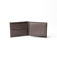 Royal Billfold Lux Wallet - Pebble Dark brown