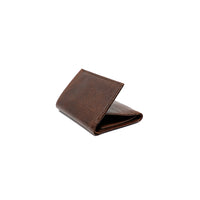 Trifold Wallet with Division - Brown Exotic