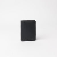 Tarjetero con bloqueo RFID - Negro corrugado con negro corrugado