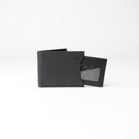 Milano Wallet - Pebbled Black