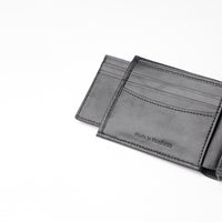 Milano Wallet - Pebbled Black
