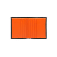 Billetera delgada Andre LUX - Negro y naranja