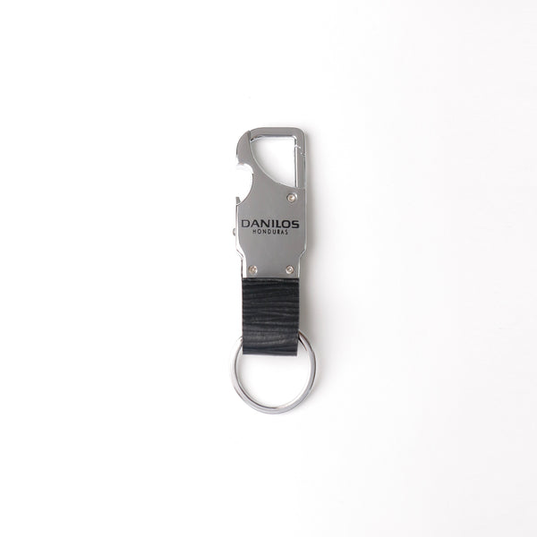 Bottle Opener Key Fob With Led Light - Epi Black