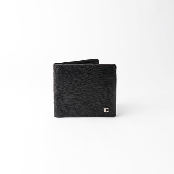 Sartorial Wallet - Py Exotic Black with Napa Black
