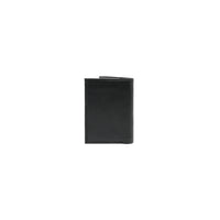 Trifold Wallet with Division - Black & Red