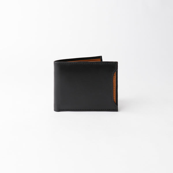 Milano Wallet - Black with Tan Napa