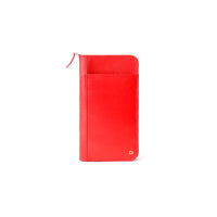 Porta documentos Alfaro - Rojo corrugado