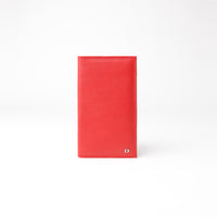 Aamal Passport Case - Pebbled Red