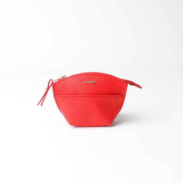Coin Purse Eury - Pebbled Red