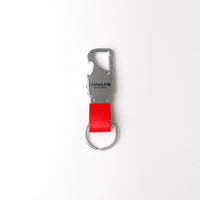 Bottle Opener Key Fob With Led Light - Napa Red